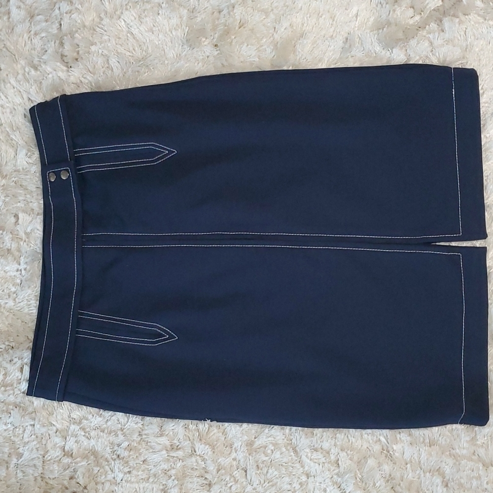✏ Banana Republic Navy Pencil Skirt ✏